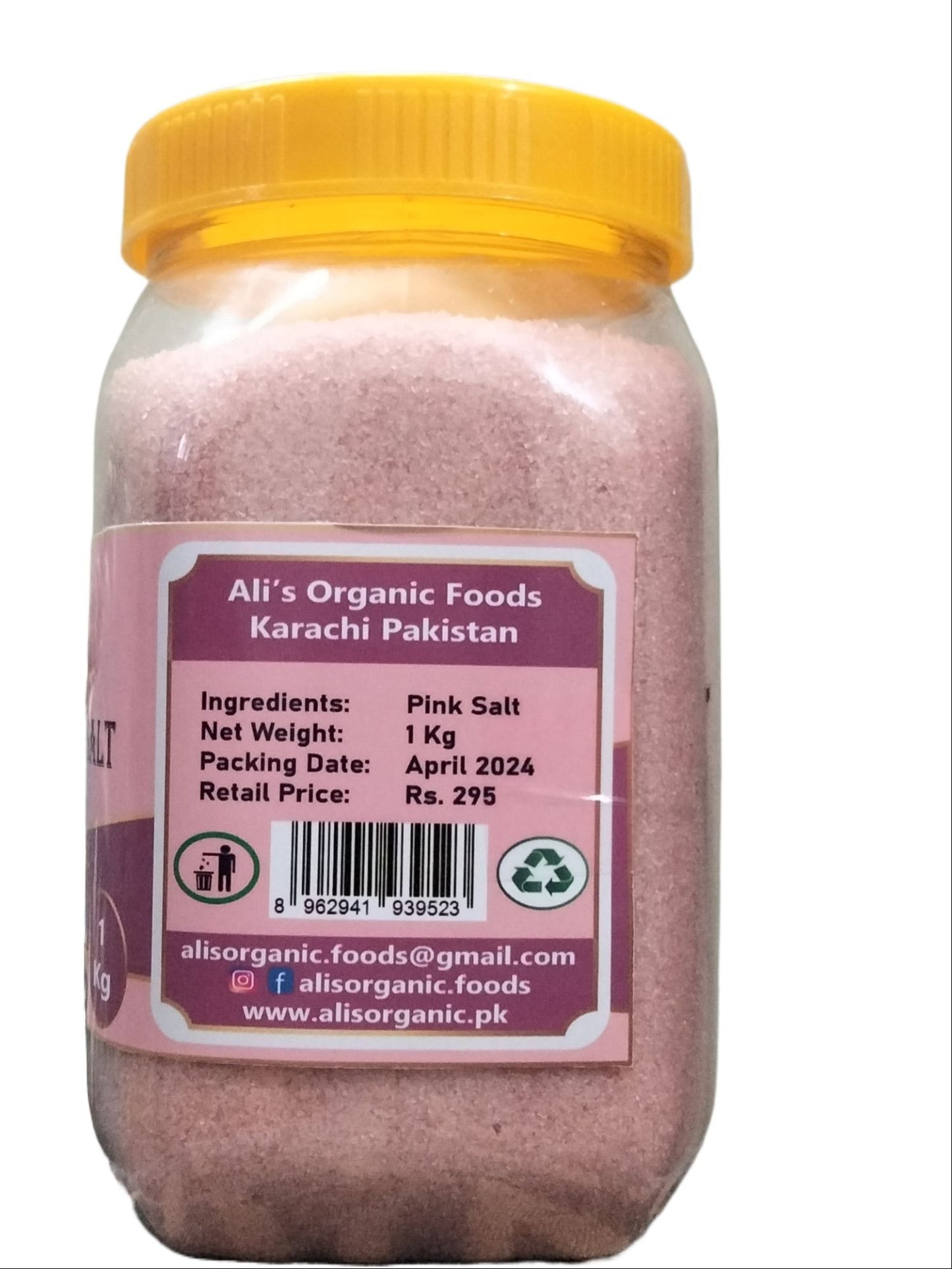 Pure Himalayan Pink Salt - Fine Ground