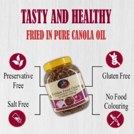 Crispy & Golden Fried Onion in Canola Oil